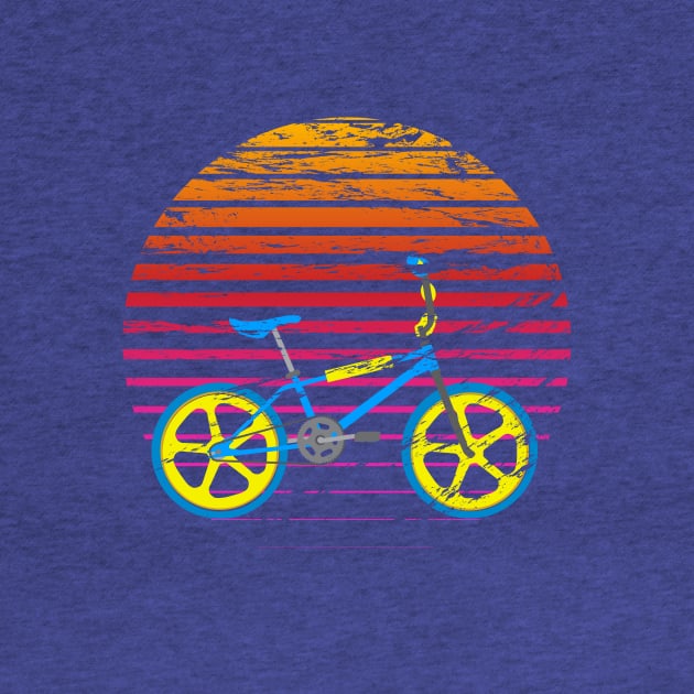 80s BMX Retro T-Shirt by 80sretrowave